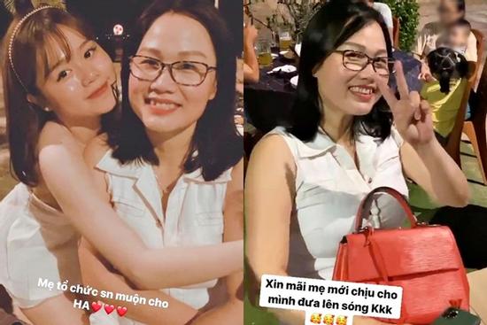 Bạn gái Quang Hải lần đầu khoe mẹ ruột, nhìn qua cứ ngỡ hai chị em