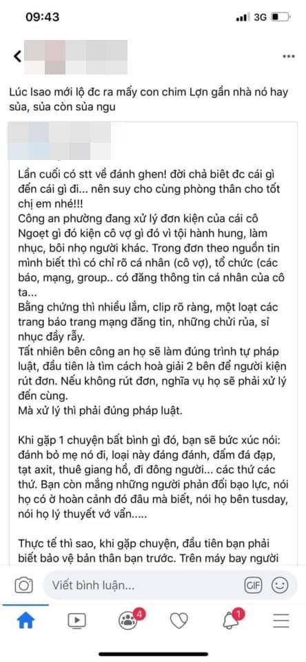 Gia thế bất hảo của Tuesday bị đánh ghen phố Lý Nam Đế-4