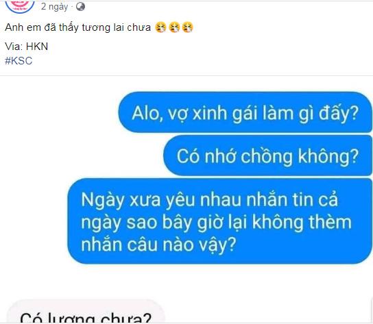 Hỏi vợ có nhớ anh không, chồng nhận cái kết đắng, dân mạng cười nghiêng ngả-1