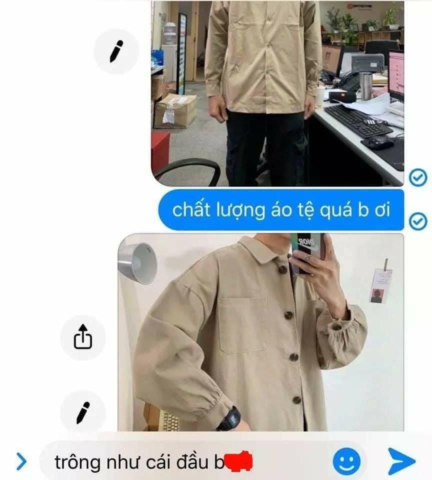 Ham hố mua chiếc áo phong cách Hàn Quốc, chàng trai nhận hàng còn thua cả áo phụ hồ-3