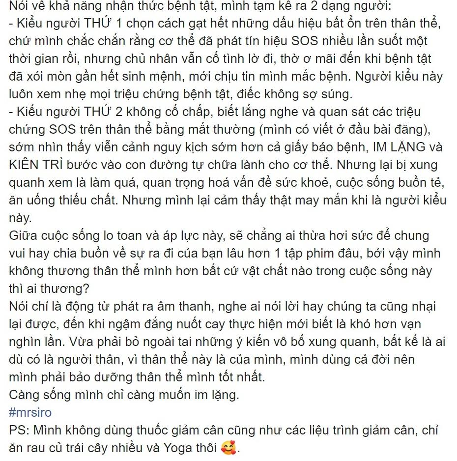 Mr. Siro giảm 30kg trong vòng 3 năm mà không cần bất kỳ liệu trình giảm cân nào-3