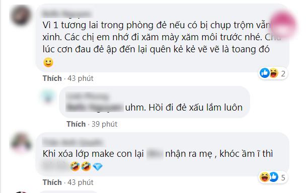 Cô gái đi đẻ vẫn phải chuẩn bị đủ đồ nghề make up gây tranh cãi-5