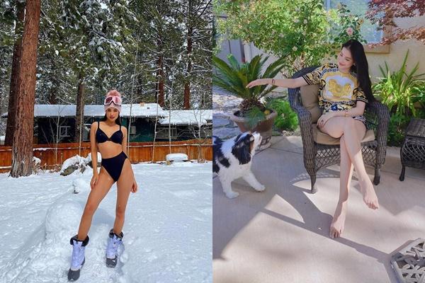 Phạm Hương lộ body tăng cân thấy rõ: Người ta càng gầy càng đẹp, mẹ bỉm có da có thịt lại càng xinh hơn mới hay-5