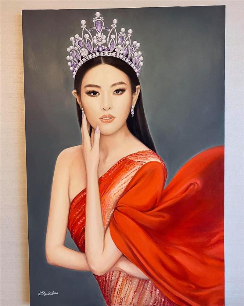 Bố hoa hậu Khánh Vân trổ tài vẽ con gái, kết quả khiến người xem bất ngờ-6