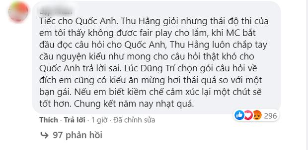 Nữ Quán quân Olympia 2020 đối mặt nhiều chỉ trích sau vòng nguyệt quế-4