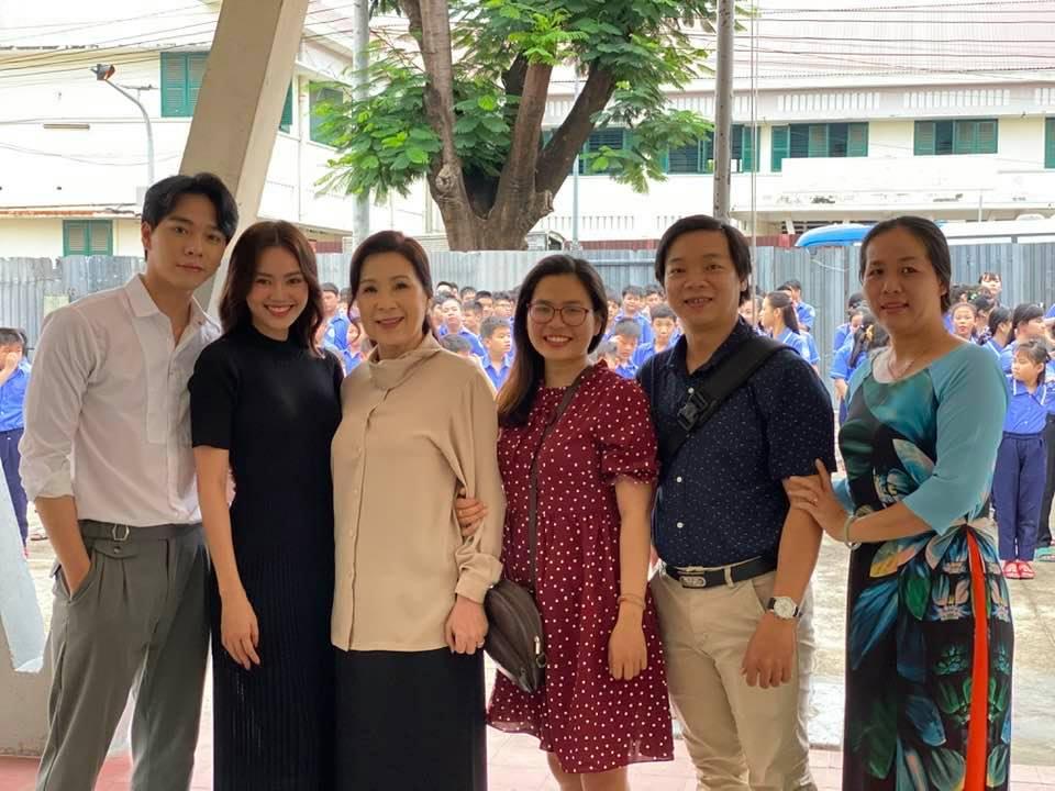 Fan xót xa khi Lan Ngọc u đầu mẻ trán trên phim trường-6