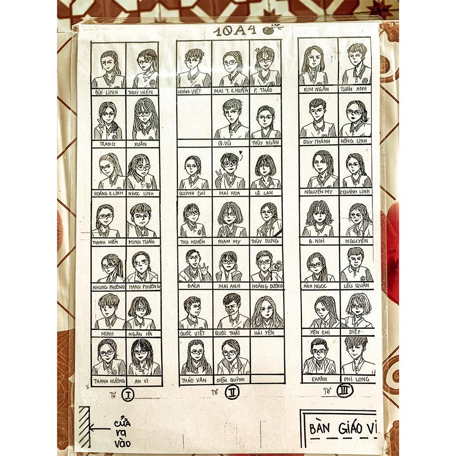 Sơ đồ lớp phiên bản Rap Việt nịnh thầy cô cứ gọi là... vui đừng hỏi-2