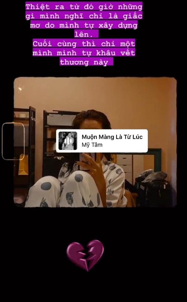 Minh Tú mượn hits Mỹ Tâm bày tỏ nỗi thất tình-1