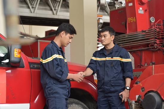 'Lửa ấm': Bộ phim truyền hình đầu tiên về lực lượng cứu hỏa