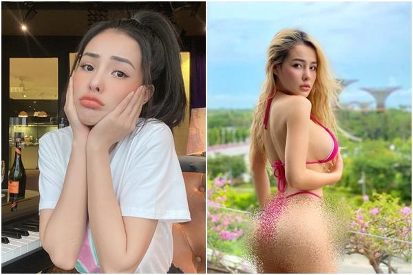 Bị cấm diễn vì mặc phản cảm, Ngân 98 vẫn khoe dáng với bikini-14