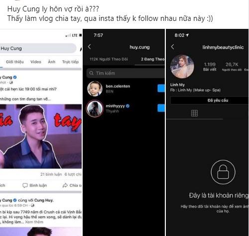 Nghi vấn vlogger Huy Cung và hot girl trường báo chí ly hôn sau gần 2 năm chung nhà-3