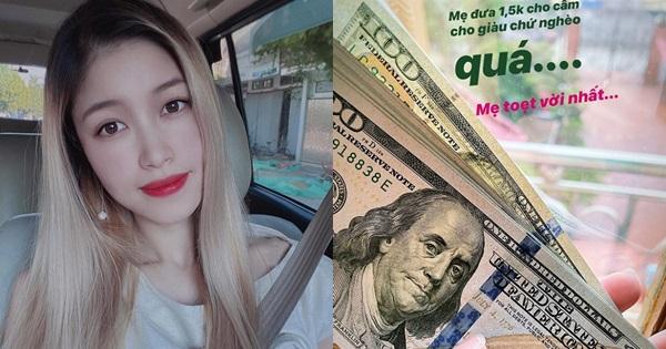 Hội con nhà giàu Việt được bố mẹ tặng quà: Siêu xe 16 tỷ, kim cương, tiền mặt chả nhân dịp gì-6