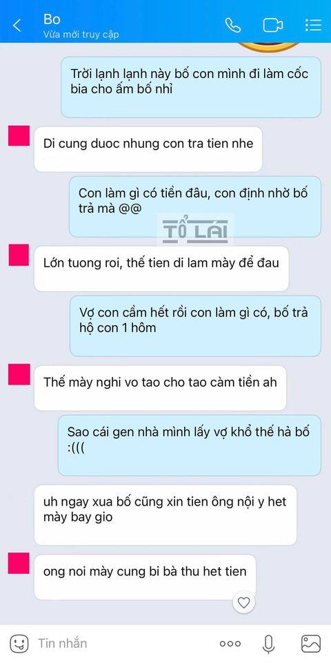 Đi nhậu không có nổi 1 cắc, con trai và bố uất ức vì 3 đời vẫn bị vợ lột sạch lương-1
