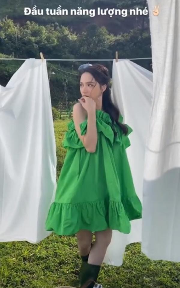 Vừa hẹn hò với Matt Liu, Hương Giang đã đụng ngay váy giấu bụng bầu của Hà Hồ-3