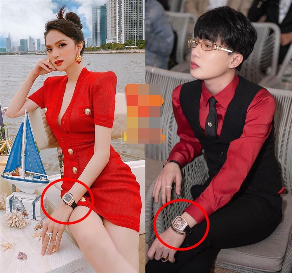 Đặc điểm nhận dạng nhà giàu: Hương Giang - Jack mặc đồ đỏ - đeo đồng hồ tiền tỷ-3