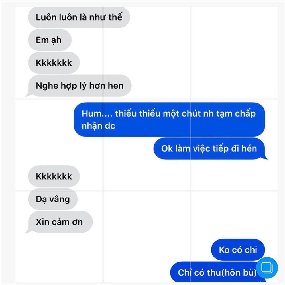 Hari Won công khai tin nhắn tố Trấn Thành phạm luật vợ chồng-3