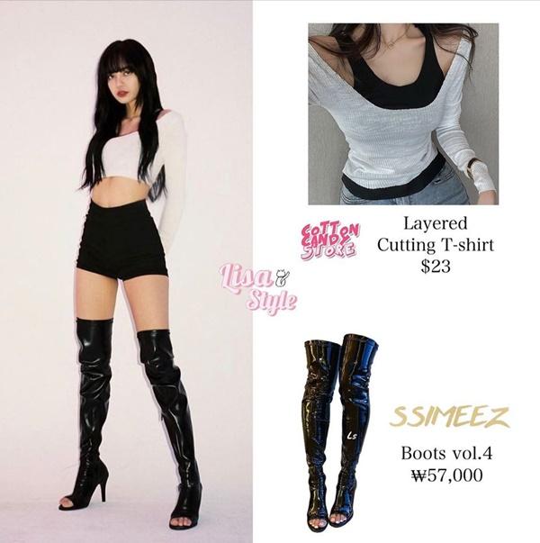 Stylist Black Pink và những lần cắt xén áo váy mọi giá để Lisa khoe eo thon-10