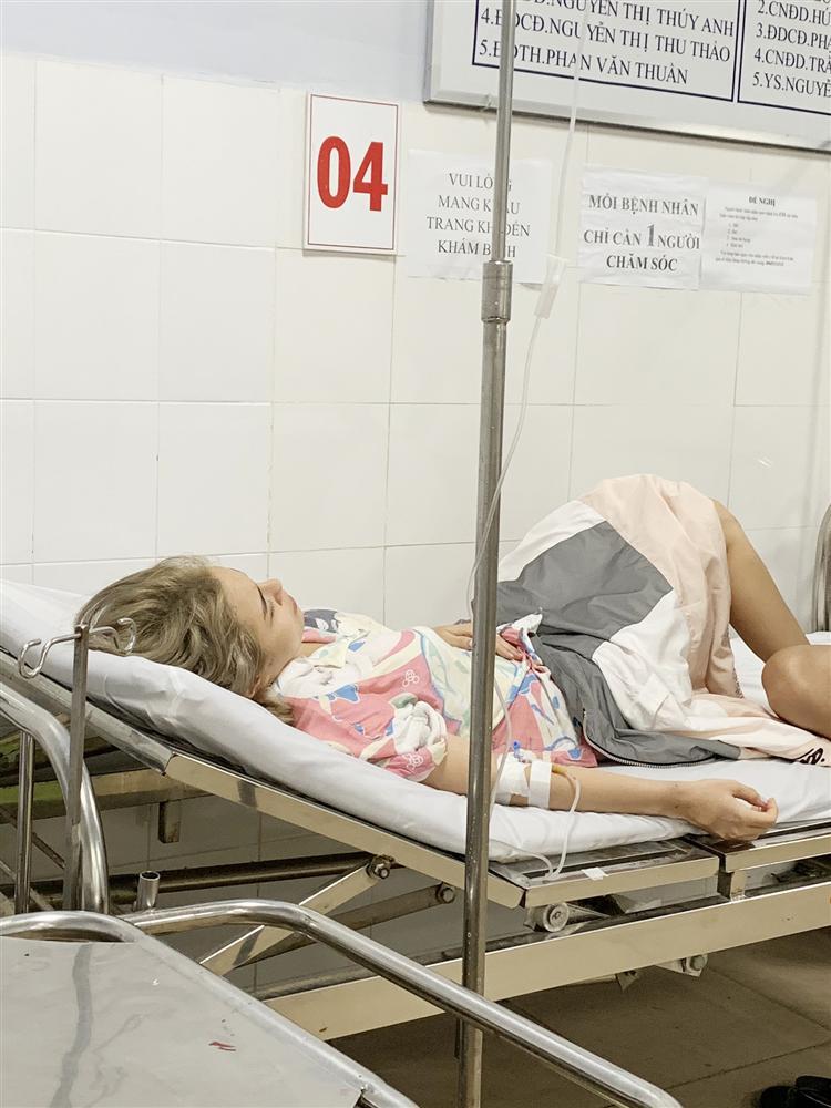 Thái Trinh nhập viện vì ngộ độc thức ăn trong resort 5 sao-1