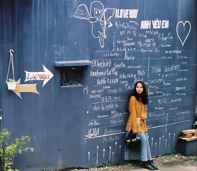 Check-in ngay với bức tường tỏ tình gây sốt ở Đà Lạt-1