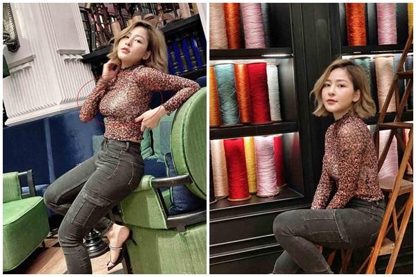 Hot girl Trâm Anh diện váy ngắn cũn chơi goft suýt lộ hàng-11