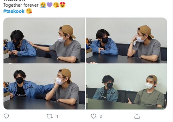 Chuyện lạ Kpop à nha: Taekook lọt top trending Mỹ dù chỉ đeo khẩu trang ngồi im-6