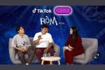 ‘Ròm’ livestream chia sẻ hậu trường phim trên TikTok