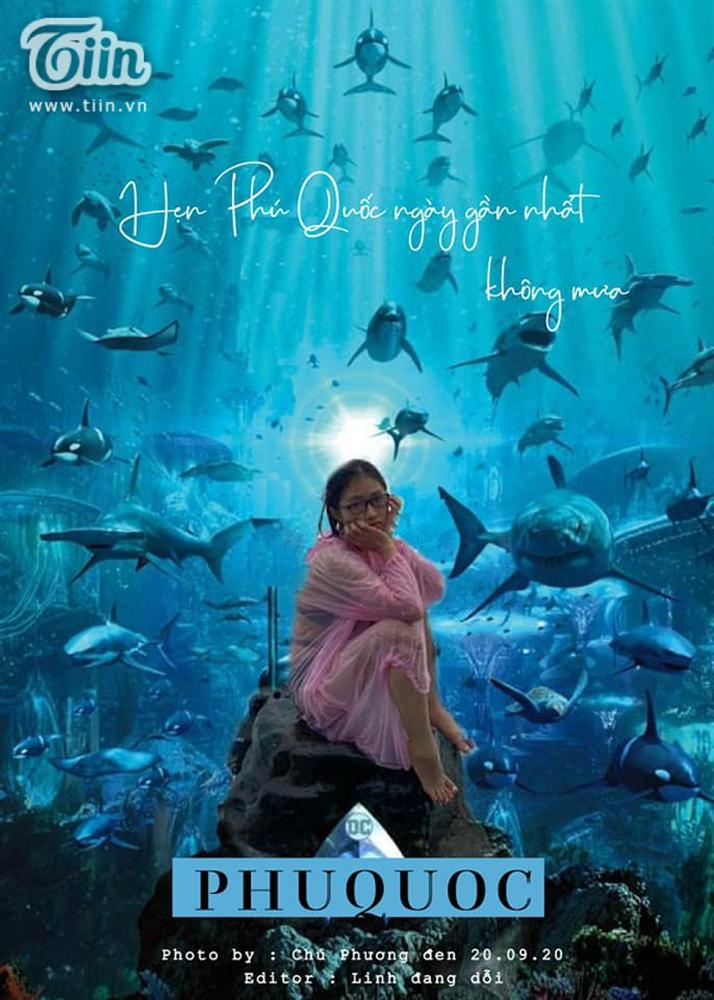 Gây chú ý với bộ ảnh mặc bikini cùng áo mưa đi biển, người trong cuộc lên tiếng-5