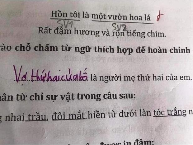 Học sinh tiểu học điền thành ngữ, phụ huynh cũng phải tắt điện vì quá hồn nhiên-4