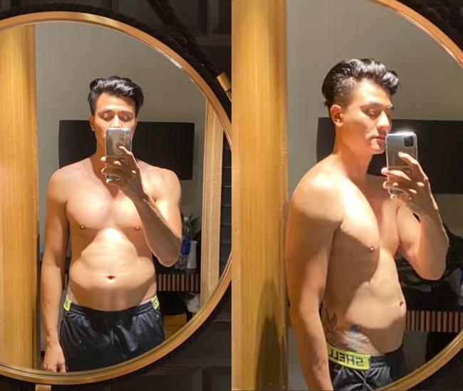 Tưởng body siêu chuẩn, nào ngờ Vĩnh Thụy có lúc lộ bụng bia nhão nhoẹt-1