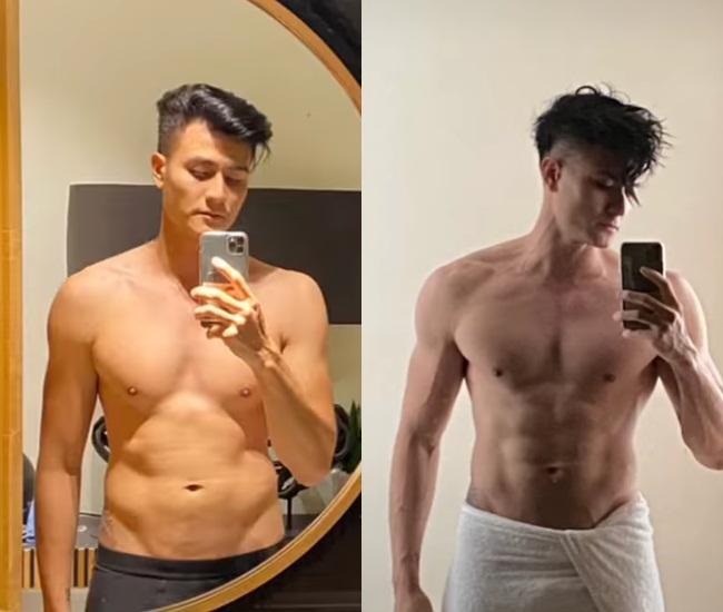 Tưởng body siêu chuẩn, nào ngờ Vĩnh Thụy có lúc lộ bụng bia nhão nhoẹt-3