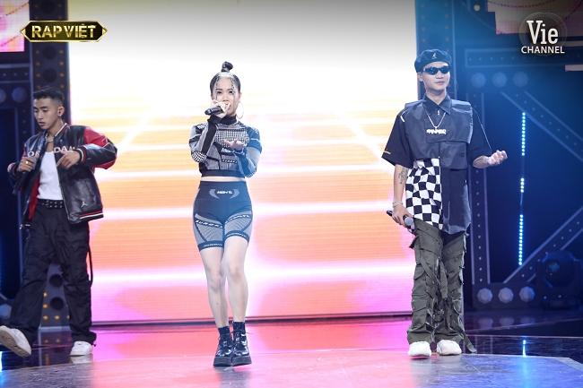 Rap Việt tập 9: Bóng hồng duy nhất team Suboi áp đảo 2 đối thủ nam cực ngoạn mục-1