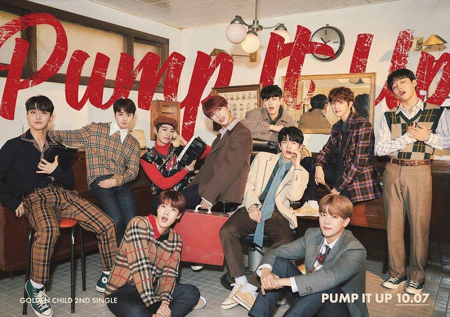 Nhóm nhạc nam Golden Child hé lộ ảnh quảng bá cho single mới 