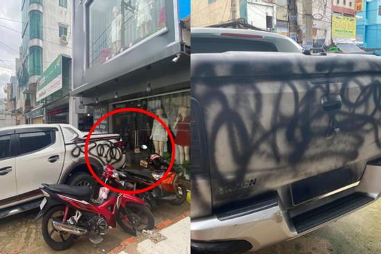 Chủ ô tô 'kêu oan' vì xe bị xịt sơn đen, nhưng nhìn vị trí đỗ dân mạng liền hiểu nguyên nhân