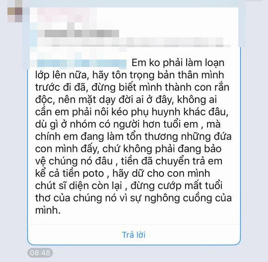 Không đồng ý đóng khoản quỹ lớp tự nguyện, phụ huynh bị thóa mạ, con trai bị tẩy chay?-3