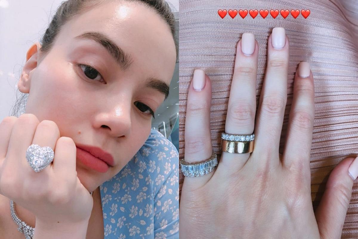 Mẫu mã được Hồ Ngọc Hà lựa chọn thường đa dạng, kích thước lớn.