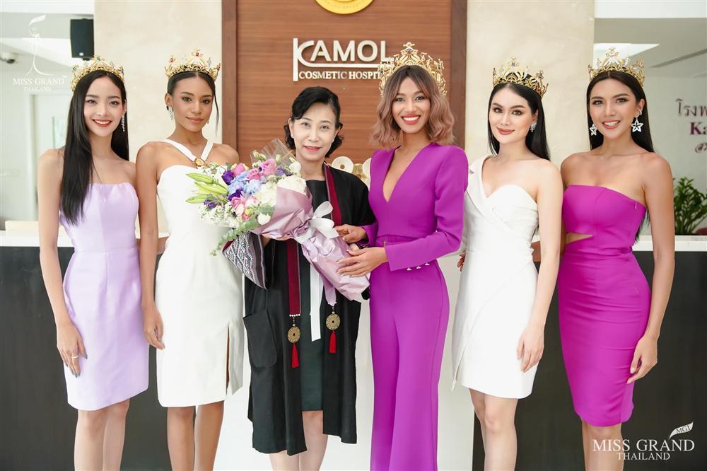 Nhan sắc tân Miss Grand Thailand 2020 nhìn giống y chang Diệu Nhi đội vương miện-1