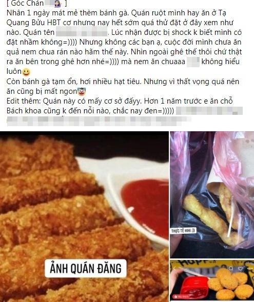 Order nem chua rán, cô gái khóc xỉu khi nhận hàng bên ngoài èo uột, bên trong nát nhừ-1