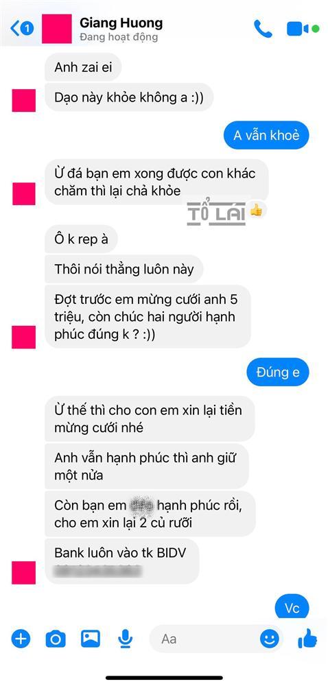 Bạn thân ly dị, cô gái nhảy vào đòi tiền mừng cưới chồng cũ của bạn còn nói một câu thâm thúy-1