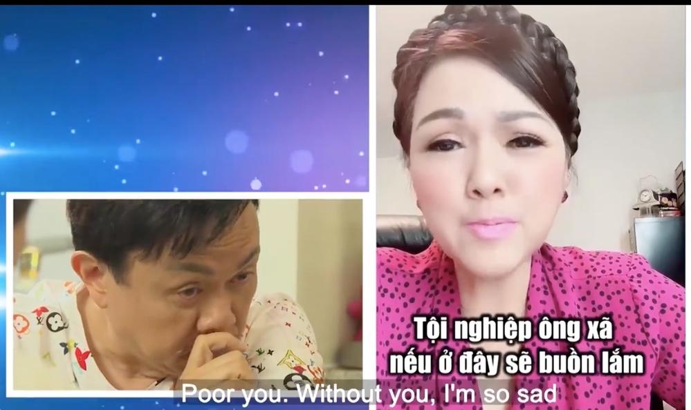 Chí Tài bật khóc khi phải xa vợ nửa năm-1