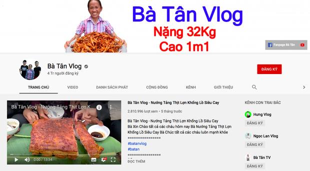 Chưa đầy 1,5 năm, bà Tân Vlog đạt 4 triệu lượt theo dõi, xác lập kỷ lục khủng-1