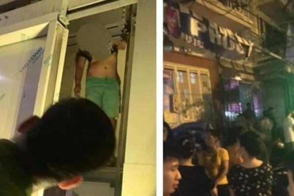 Cảnh sát đu dây cứu người phụ nữ rơi xuống hố kỹ thuật sâu 8m của thang máy-3