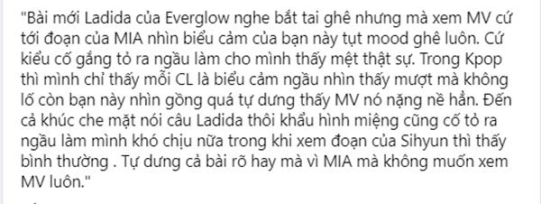 Là trụ cột Everglow, tưởng tỏa sáng ai ngờ Mia lại bị chê lố mắc mệt-2