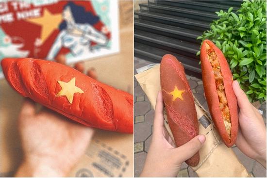 Món 'bánh mì yêu nước' độc nhất vô nhị ở Hà Nội khiến dân tình thi nhau thả like