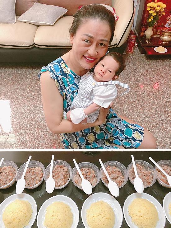 Hoàng Oanh hé lộ lễ đầy tháng của con lai Tây-4