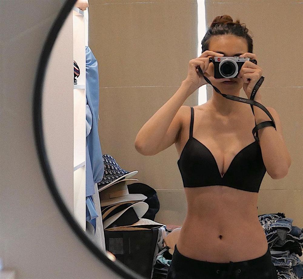 Fan lo lắng cho sức khỏe của Thanh Hằng vì tranh thủ đeo gen nịt bụng vào buổi đêm-6