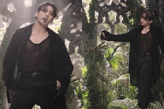 Diện áo xuyên thấu khoe body sexy, Jungkook lập tức gây sốt toàn cầu