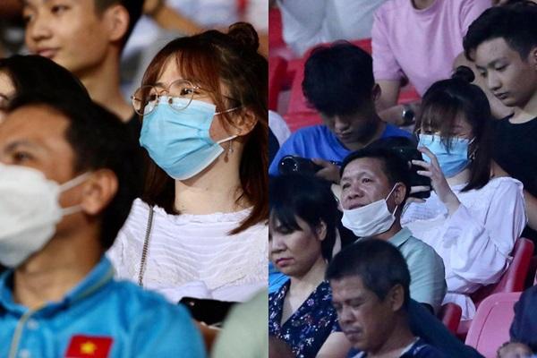 Lâu lâu mới ra sân cổ vũ Quang Hải, Huỳnh Anh gây chú ý với nhan sắc ngày càng khác biệt-1