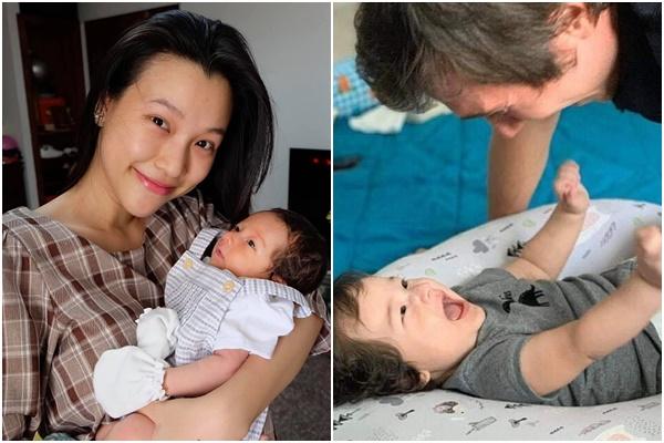 MC Hoàng Oanh chuẩn kiếp đẻ thuê: Con trai có mỗi mắt hí giống mẹ-6