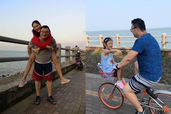 Chồng Trung Quốc hết mực yêu chiều hoa hậu Hương Giang và 2 con