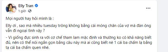 Tuesday xấu hơn vợ mà chồng vẫn yêu: Elly Trần giải thích tưởng vô lý mà rất thuyết phục-1